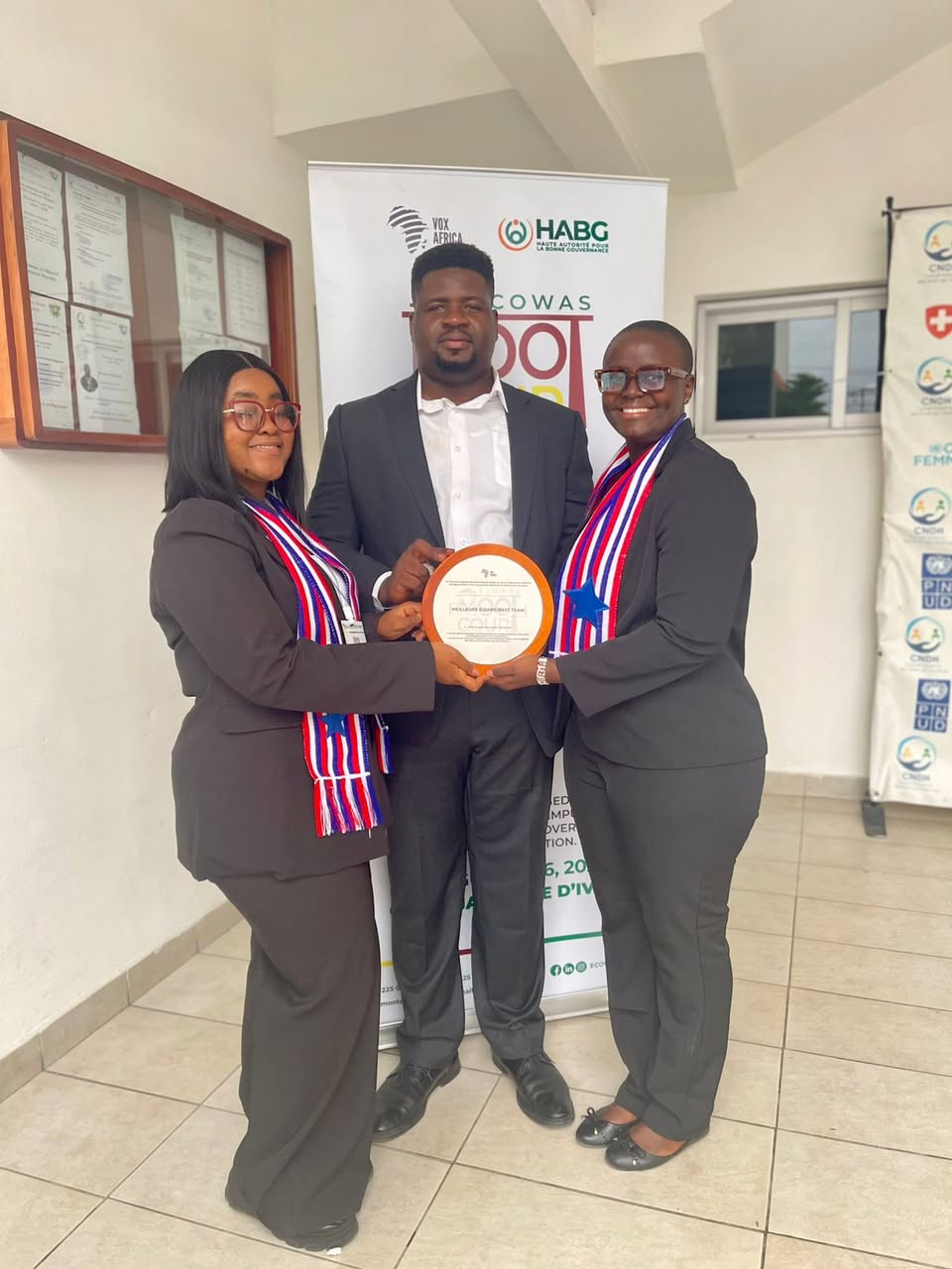 LSL students and faculty at ECOWAS Moot Court Competition